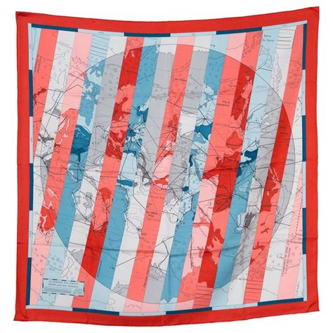 LE MONDE EST VASTE HERMES SCARF BY CYRILLE 